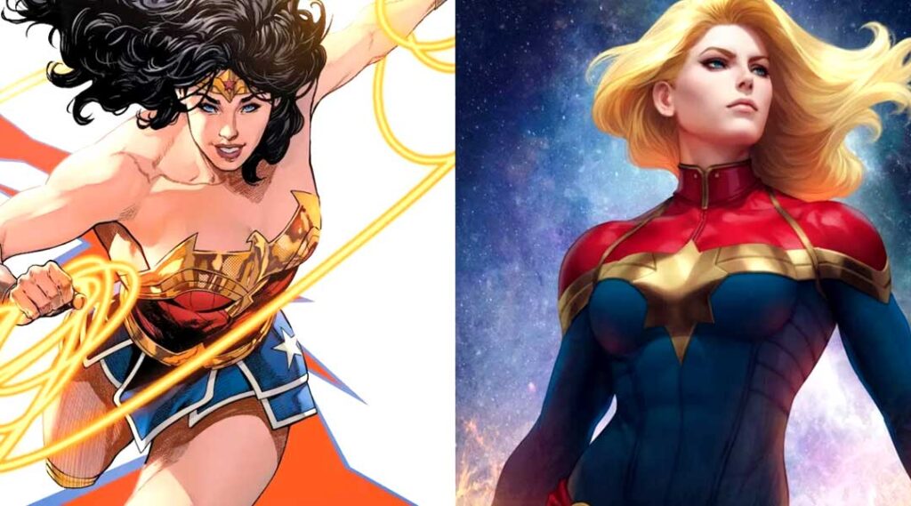 Wonder Woman vs. Captain Marvel: Superheroine Showdown