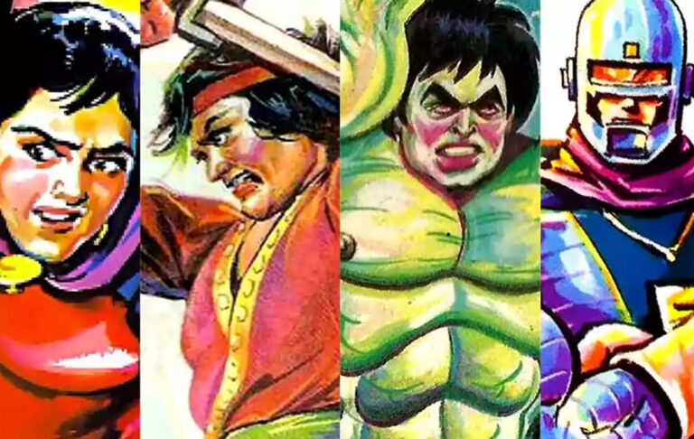 Radha Comics had other characters, and they continued publishing comics on various themes such as Shaktiputra