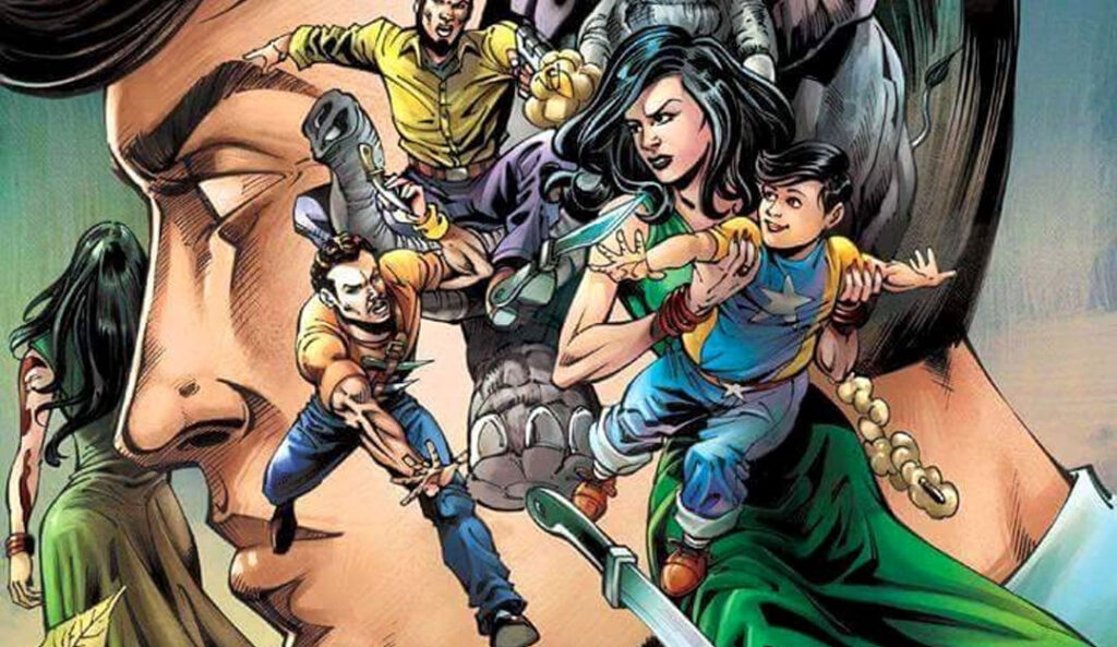 Flashback Balcharit Series Part-2 Review | Super Commando Dhruva vs Hunters & Gill-Gill | Full Comic Breakdown