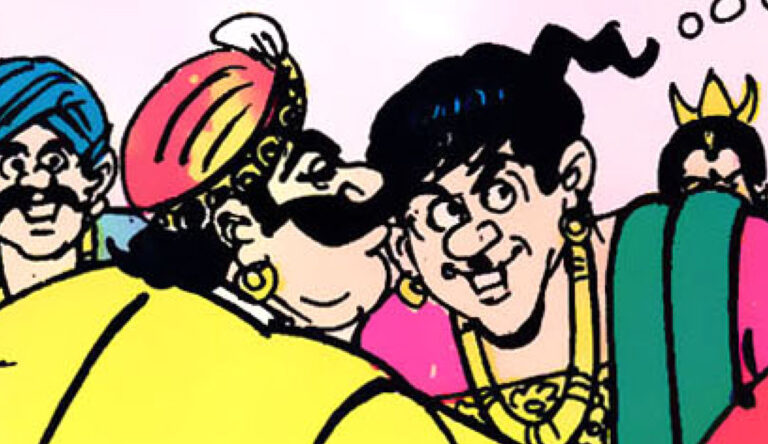 बांकेलाल और शनि की छाया: राज कॉमिक्स का सबसे मज़ेदार Anti-Hero कॉमिक्स बांकेलाल की शनि देव से टक्कर, उल्टे-सीधे किस्मत वाले हास्यपूर्ण और रोमांचक कॉमिक्स की कहानी।