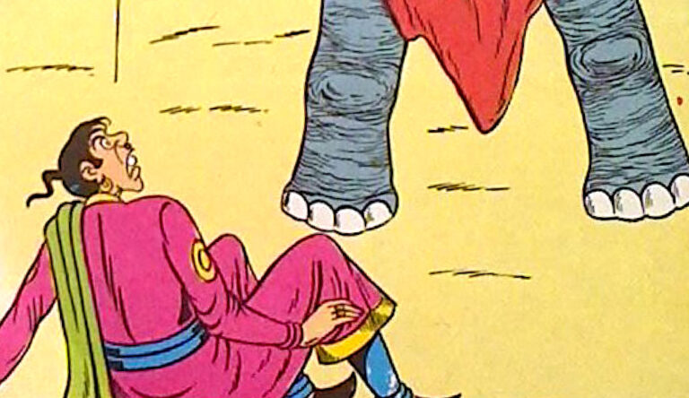 बांकेलाल और शोक वाटिका: जब किस्मत ने डरपोक को बना दिया राक्षसों का राजा बांकेलाल शोक वाटिका कॉमिक समीक्षा | राज कॉमिक्स की सबसे मज़ेदार फैंटेसी कहानी