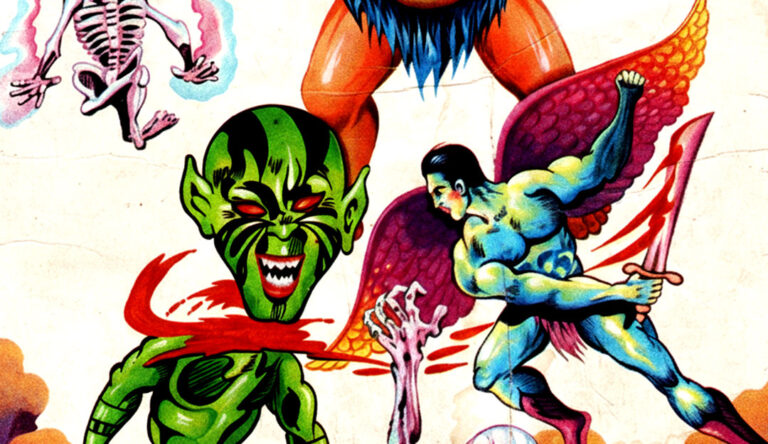 महाबली लंगूरा और पिशाचनी डायन कॉमिक्स समीक्षा | Durga Comics Horror Classic