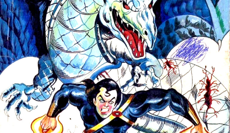 Torah-Torah Blue Death Review | Durga Comics Sci-Fi Mythology Classic