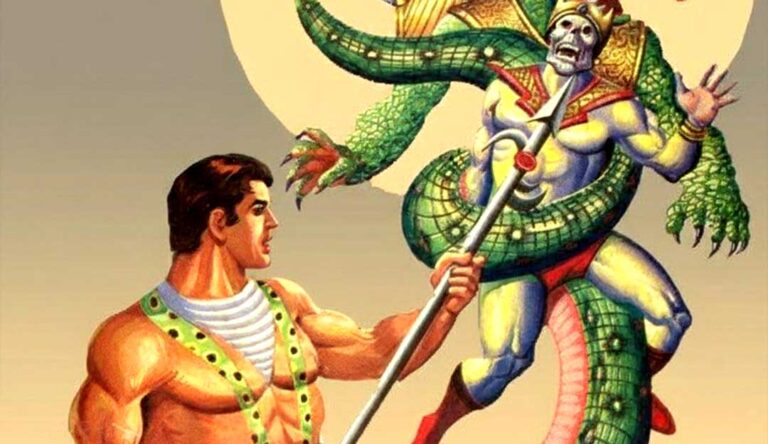 Ajgar and King Tongue Comic Review: Bravery, Magic & Classic Manoj Comics Adventure