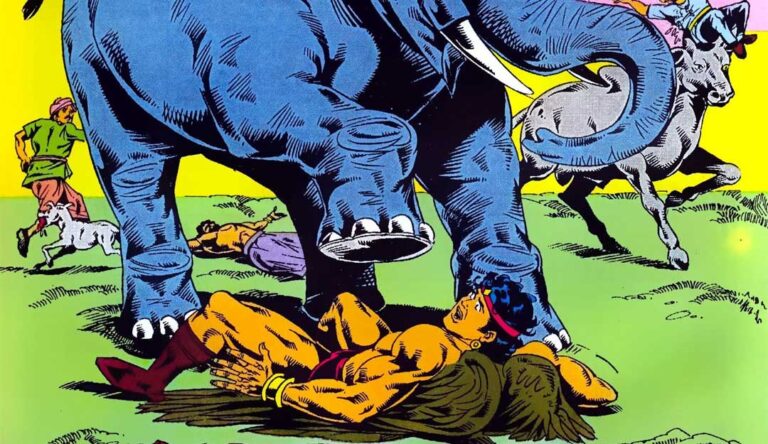 विकास नगर की खामोशी के पीछे छुपा खूनी तूफान: भोकाल बनाम पशुपति और ‘रक्तपात’ का असली रहस्य Bhokal Raktpaat Raj Comics Review – विकास नगर में जानवरों का विद्रोह और पशुपति का रहस्य