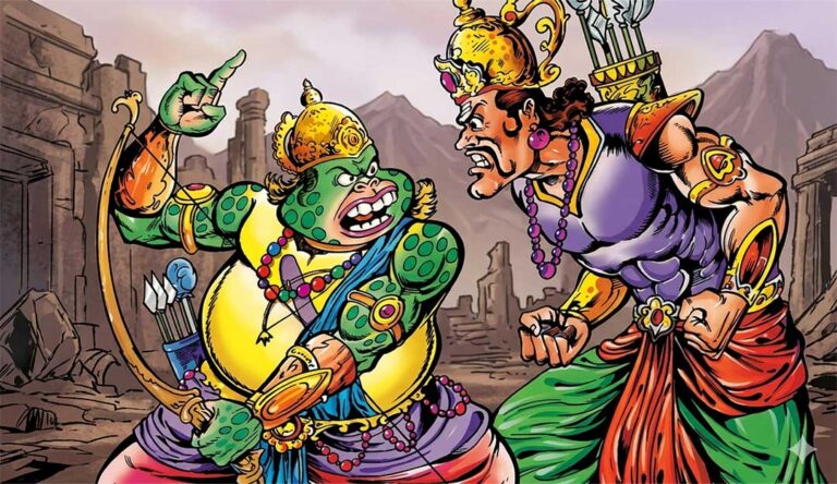 Fighter Toads Time Machine Review: When Raj Comics Mixed Dinosaurs, Mahabharata & Science Fiction Fighter Toads Time Machine Review | Raj Comics 90s Sci-Fi & Mahabharata Adventure