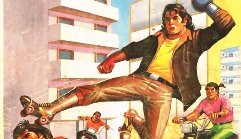 Sikander Manoj Comics Review – Origin Story of the Roller-Skating Vigilante Hero