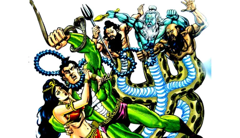 Nagadweep – Trifana Series Part-2 Review | Nagraj vs Nagina | Raj Comics Fantasy Saga